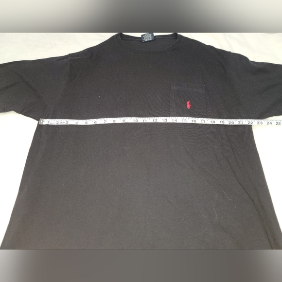 Polo by Ralph Lauren Black Short Sleeve Crew Neck Tee - Picture 5 of 6